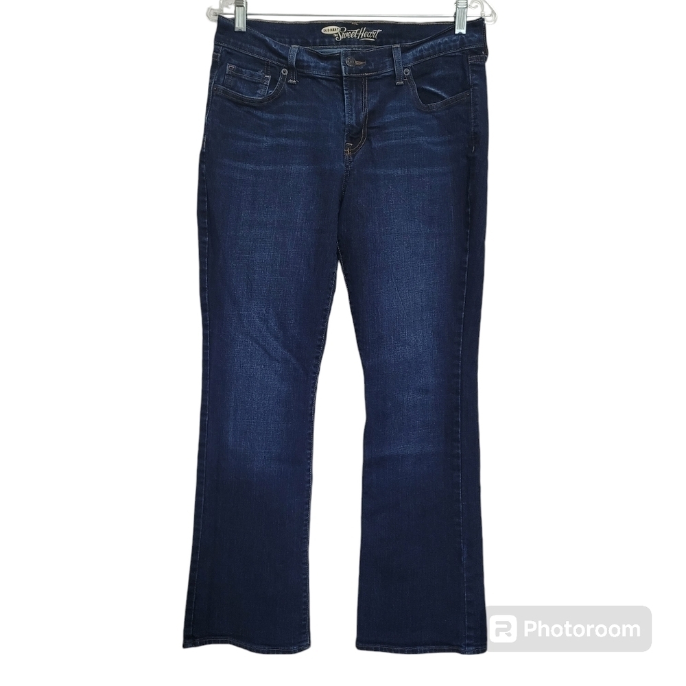 Old Navy The Sweetheart Bootcut Blue Jeans Size 8 Short